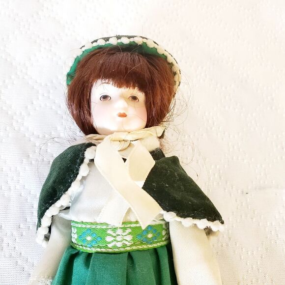 Russ Doll of the Month March Porcelain Collectible Doll - Picture 4 of 12